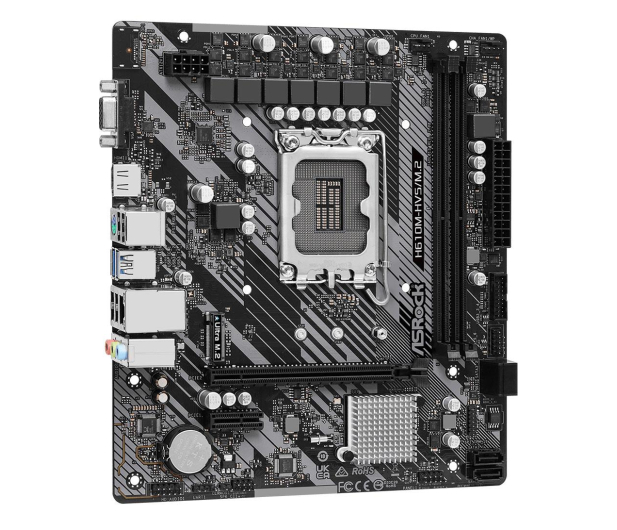 ASROCK Płyta główna H610M-HVS/M.2 R2.0 s1700 2DDR4 D-Sub/HDMI mATX - 1244245 - zdjęcie 4